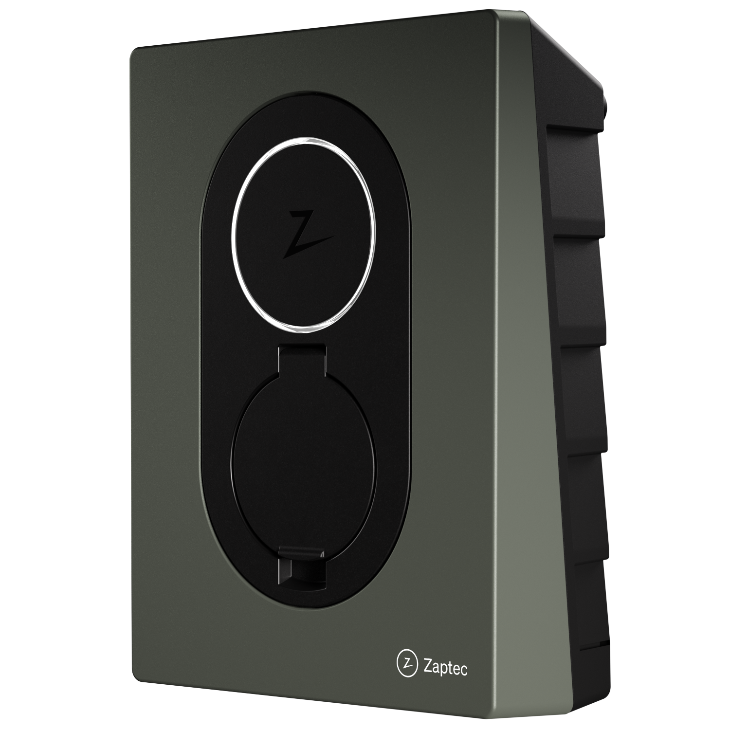 Zaptec Go Voorzijde Kap Moss Green - Afbeelding 3
