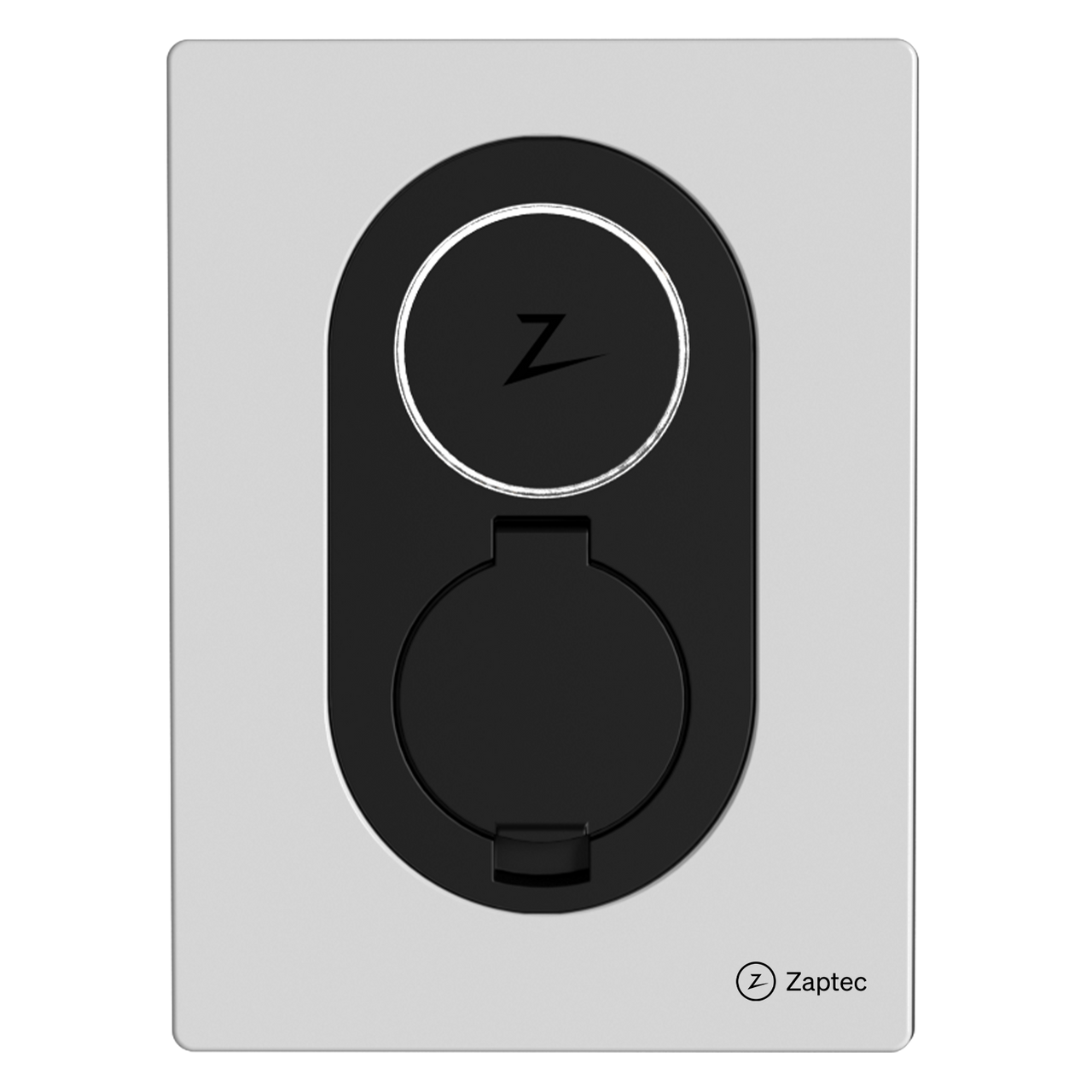Zaptec Go Voorzijde Kap Cloud White - Afbeelding 4